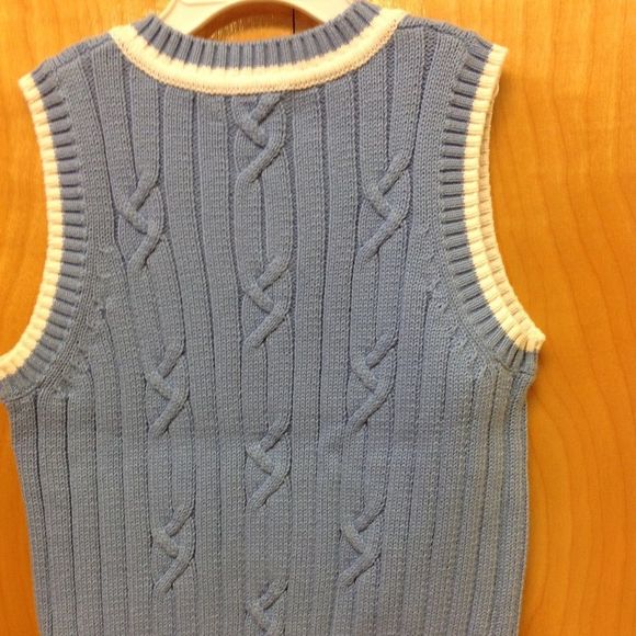 Kitestrings by Hartstrings Knit Vest - light Blue - Picture 3 of 3